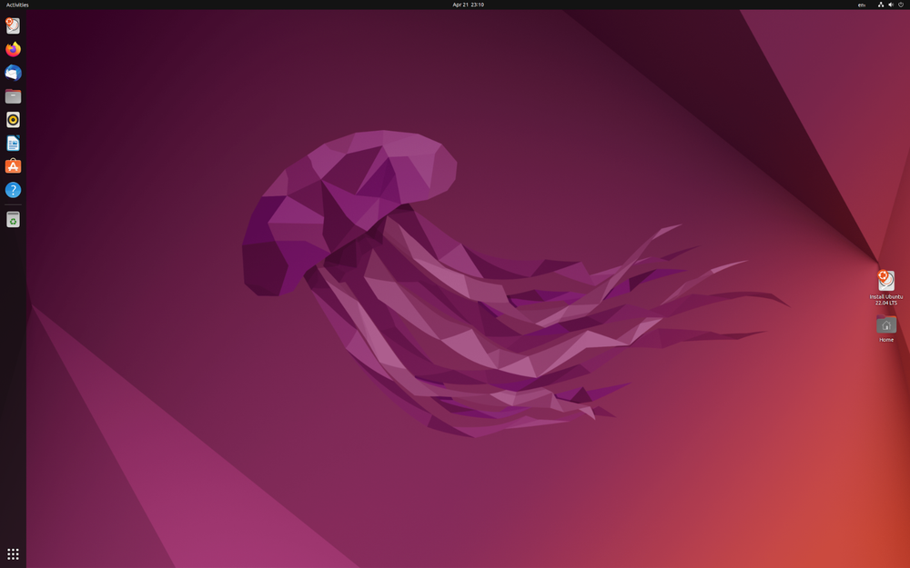 Ubuntu Linux 24 Operating System Distribution 64-Bit Bootable Install Live PC