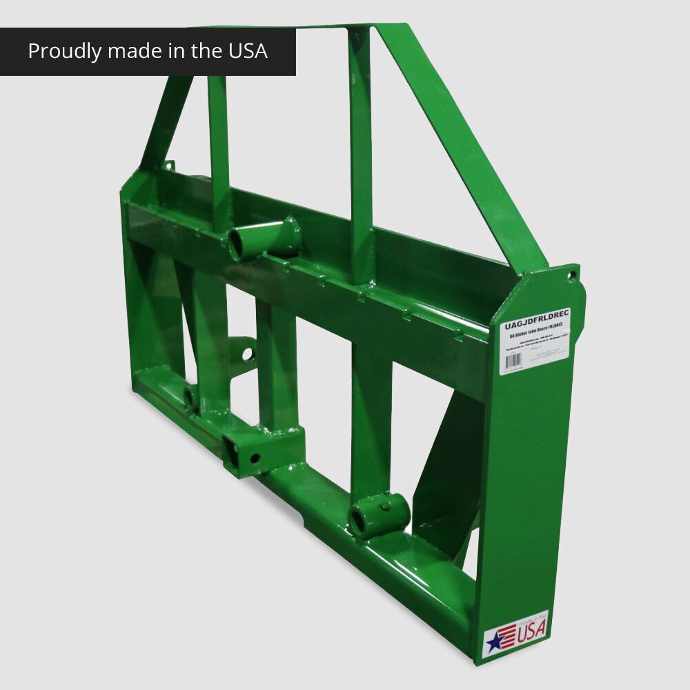Titan Attachments UA USA Made Pallet Fork Frame Attachment, 60� Fork Blades