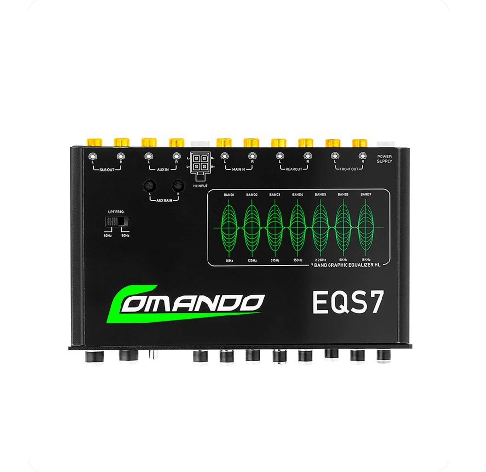 Comando Audio EQS7 | 7 Bands Equalizer