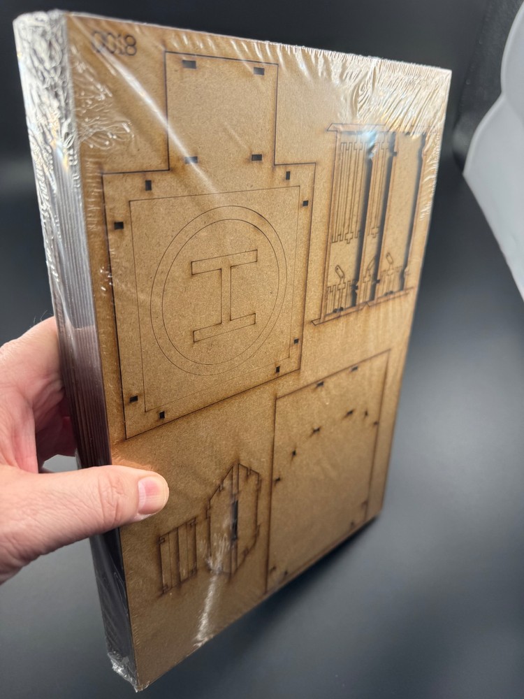 Sarissa Precission Secure Compound Scenery Set MDF Terrain 28mm