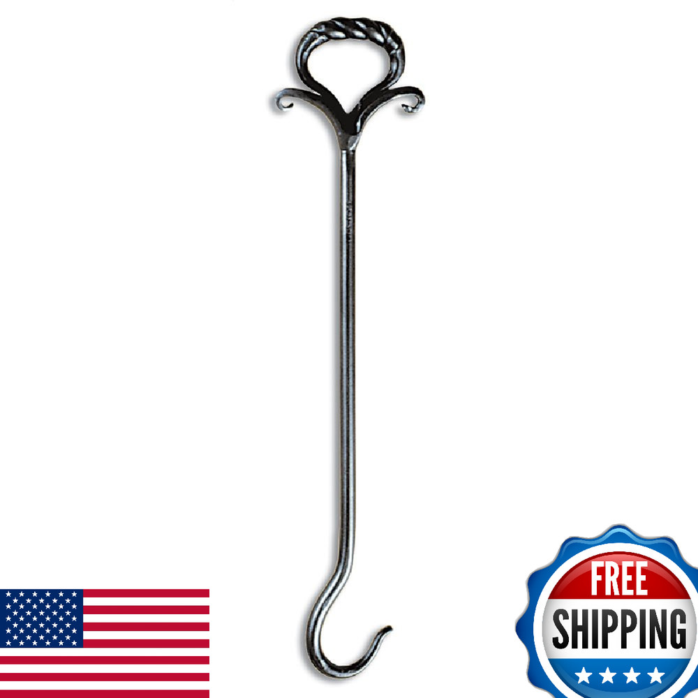 Minuteman International DMP-04 Wrought Iron Damper Pull, Graphite