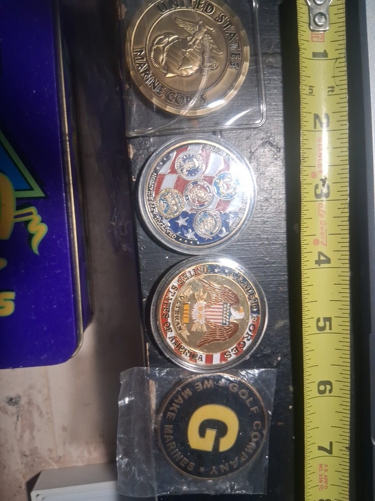 USMC challenge Coins