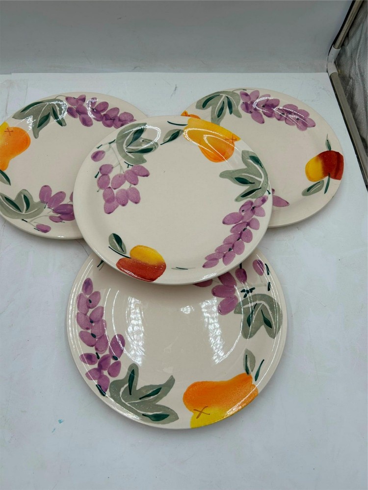 4)  MAINSTAYS   DINNER PLATES    FRUIT GARDEN   **READ**