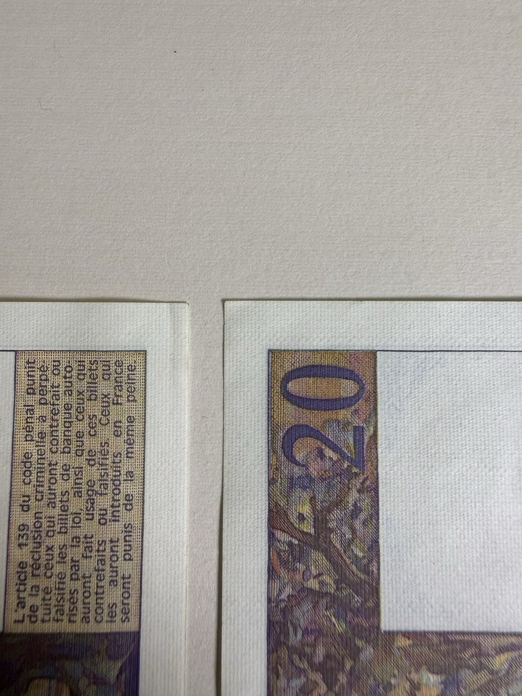 France 20 Francs 1983 Debussy 3 Consecutive UNC Notes