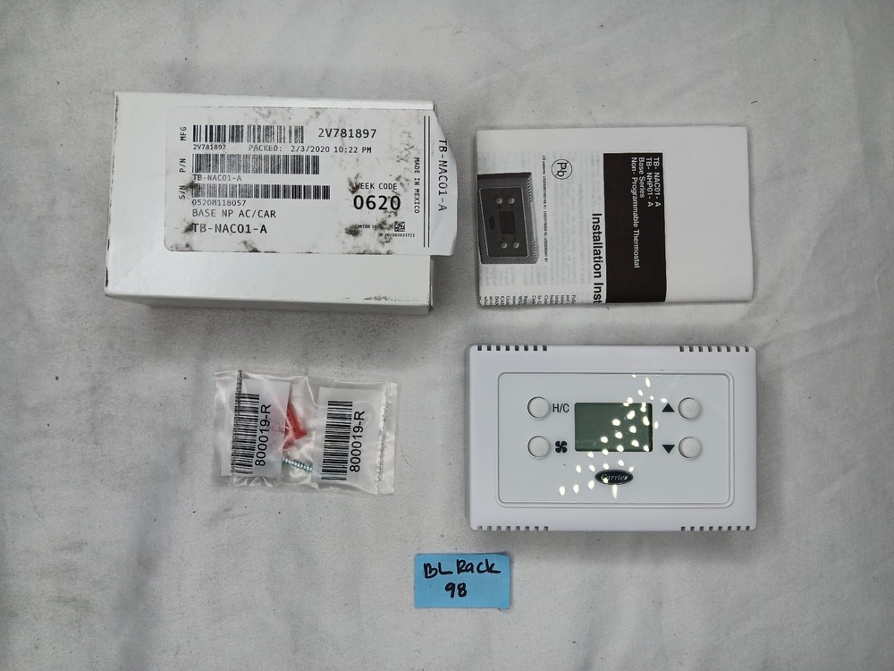 Carrier TB-NAC01-A Non-Programmable Thermostat