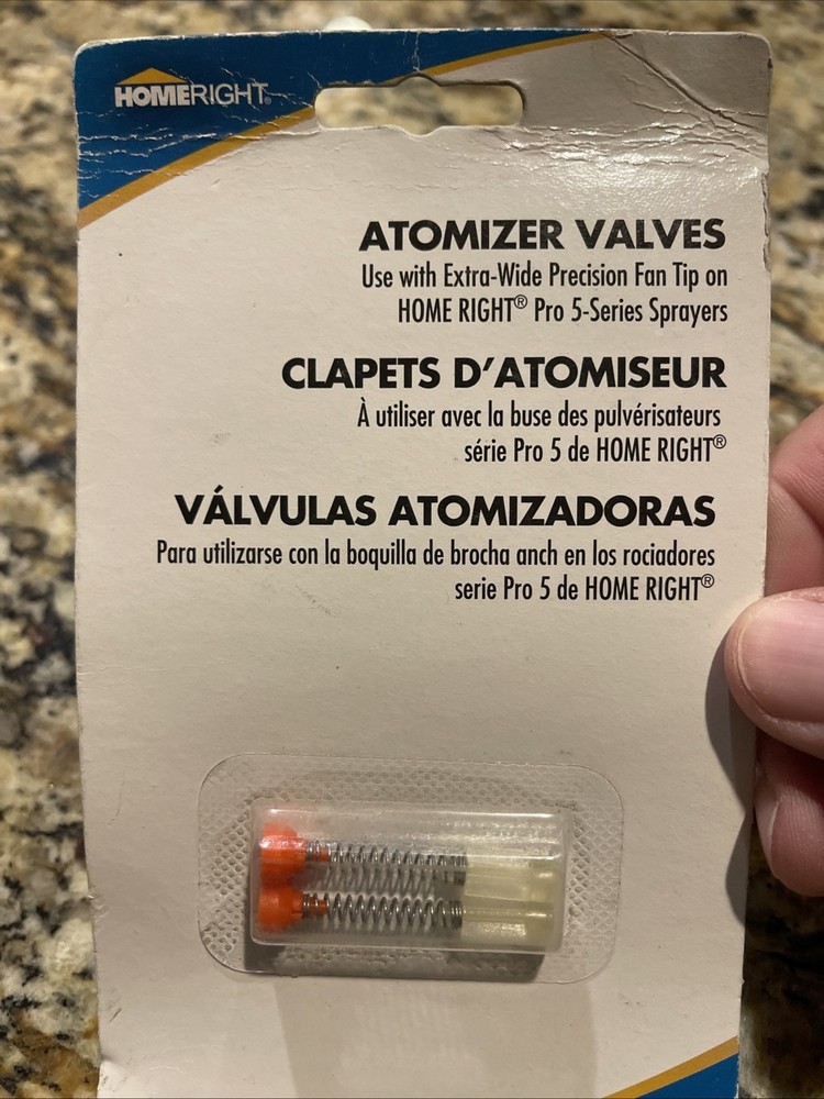 2 Pack Atomizer Valves HomeRight Paint Sprayers Fan & Cone C800787