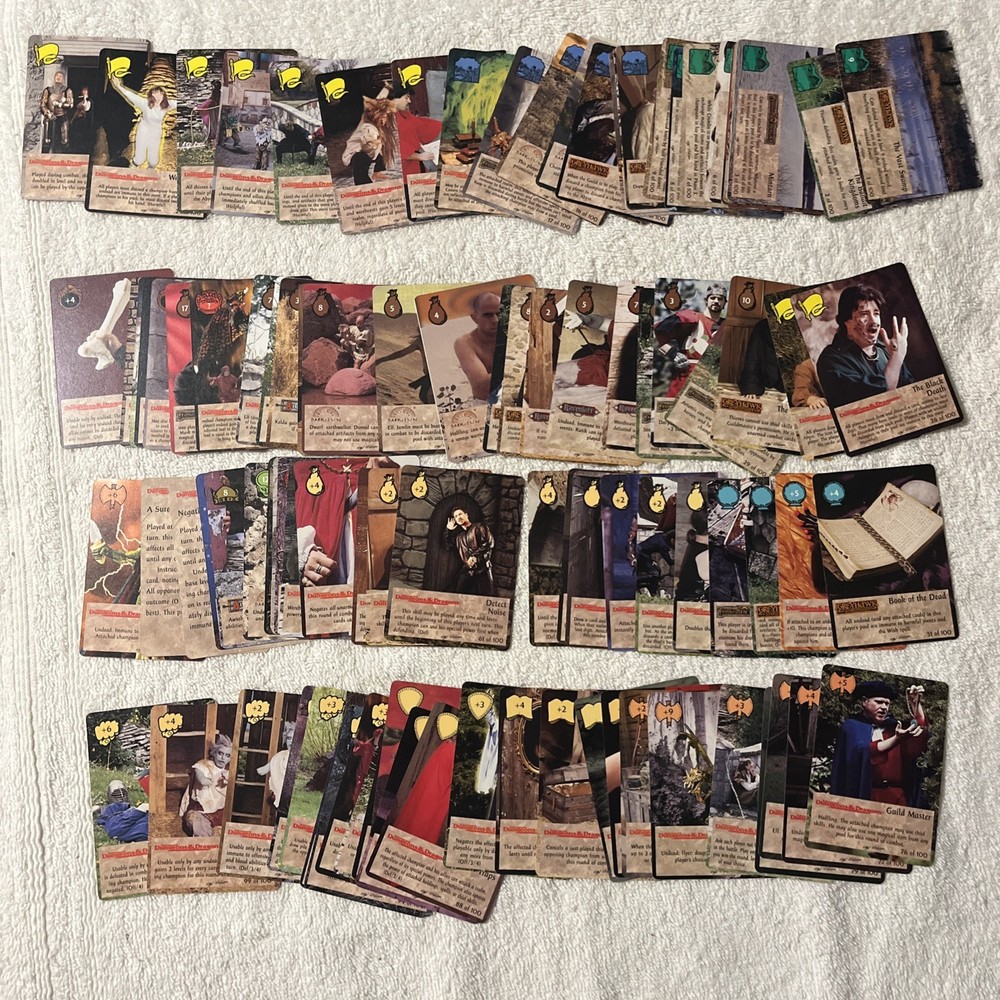 Spellfire Night Stalkers Complete Set 1-100 No Chase