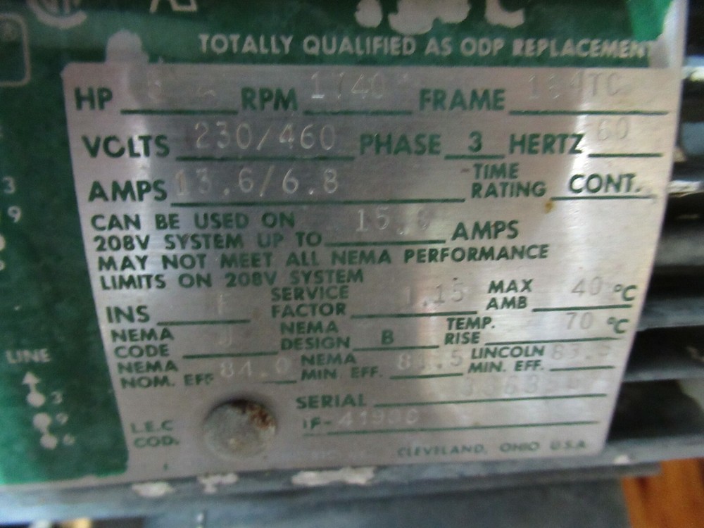 Diversey Wyandotte Pressure Wash System