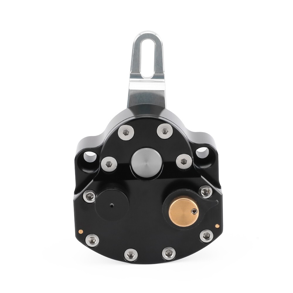Steering Damper Stabilizer Universal Reversed Safety Control Adjustable Black