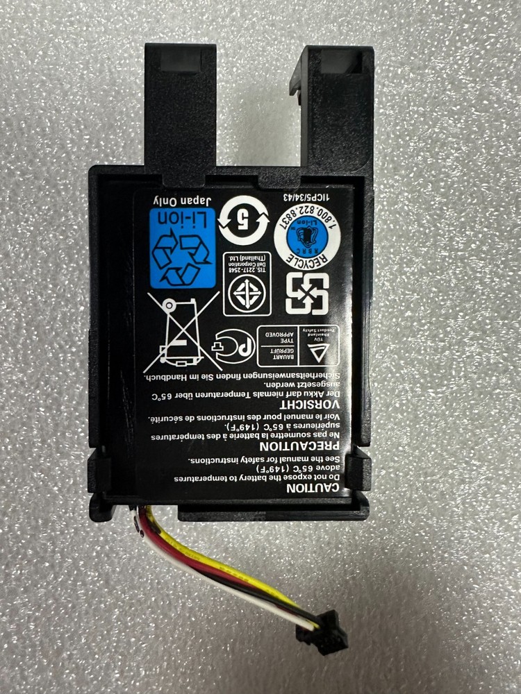 Genuine Dell H132V 0H132V Battery for PERC RAID Controller