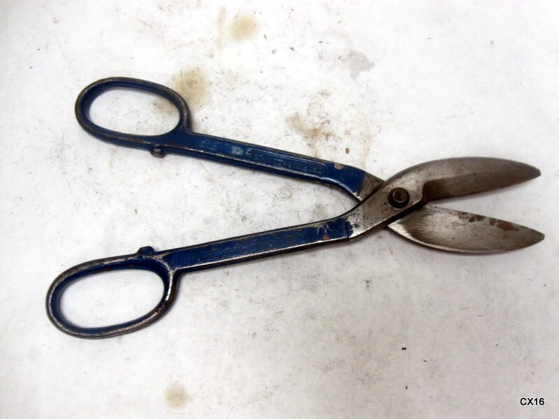 Vintage Midwest 12" Tin Snips P1278