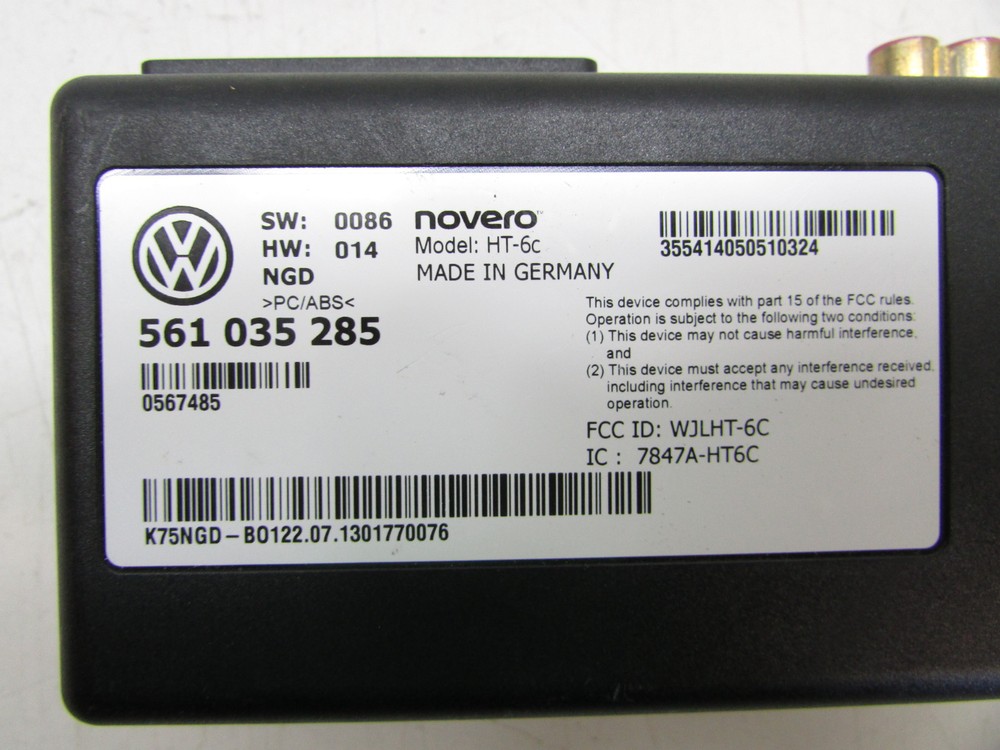 2014 VW JETTA PASSAT INTERNET INTERFACE CONTROL MODULE 561 035 285 OEM 13 14 15