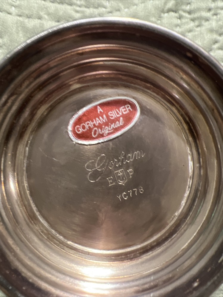 A GORHAM SILVER original 5 inches bowl YC778