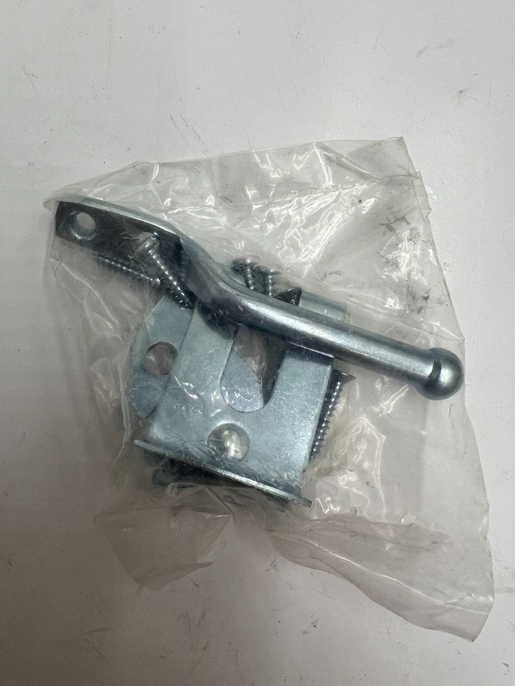 Qty 7 Gravity Locking Gate Latch 905720 Silver Zinc Plated Heavy Duty