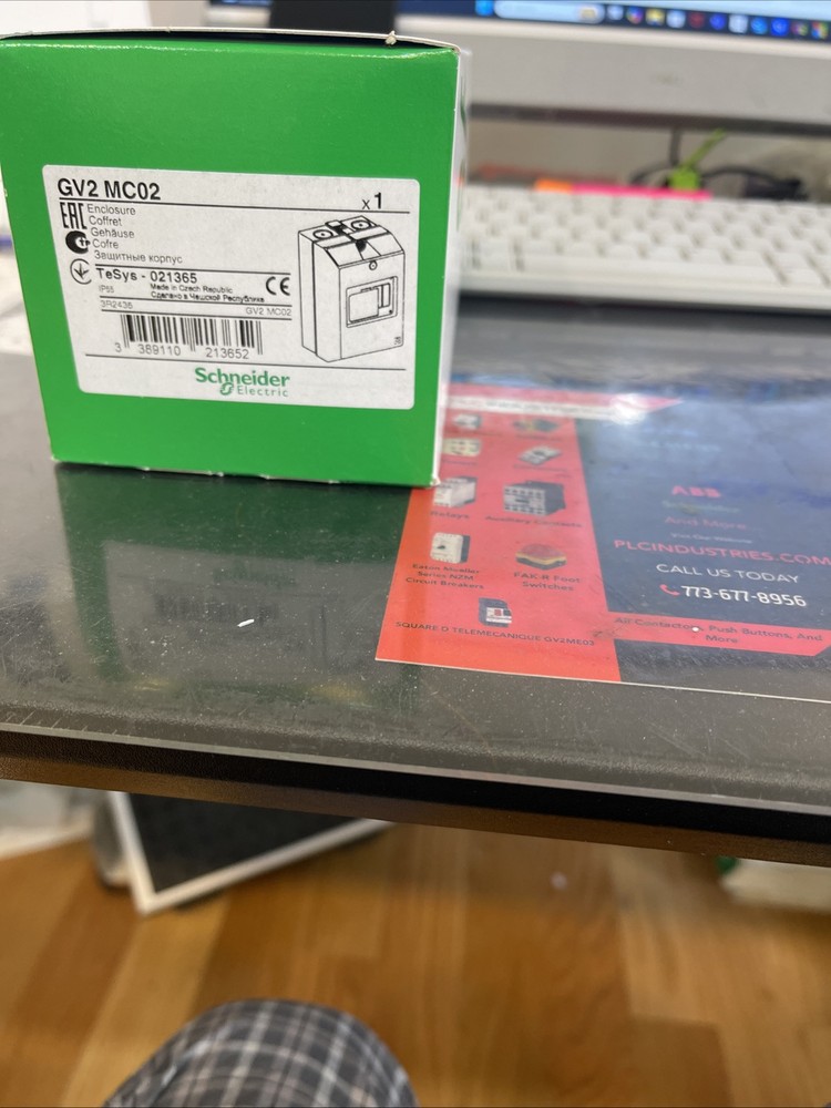 GV2MC02. Schneider. ENCLOSURE. FOR GV2ME.