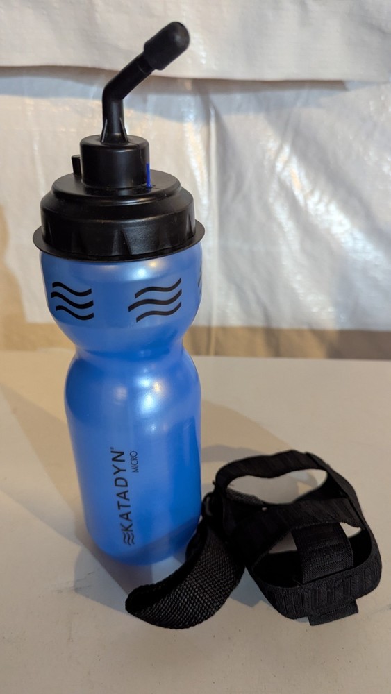 Katadyn Micro Microfilter Bottle with MICROFILTER BLUE | Never Used