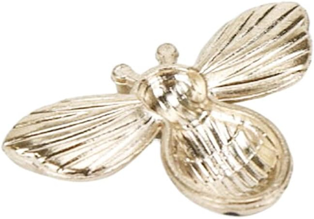 10Pcs Bee Rhinestone Enamel Craft Bee Rhinestone Flatback Button Tiny Cute Craft