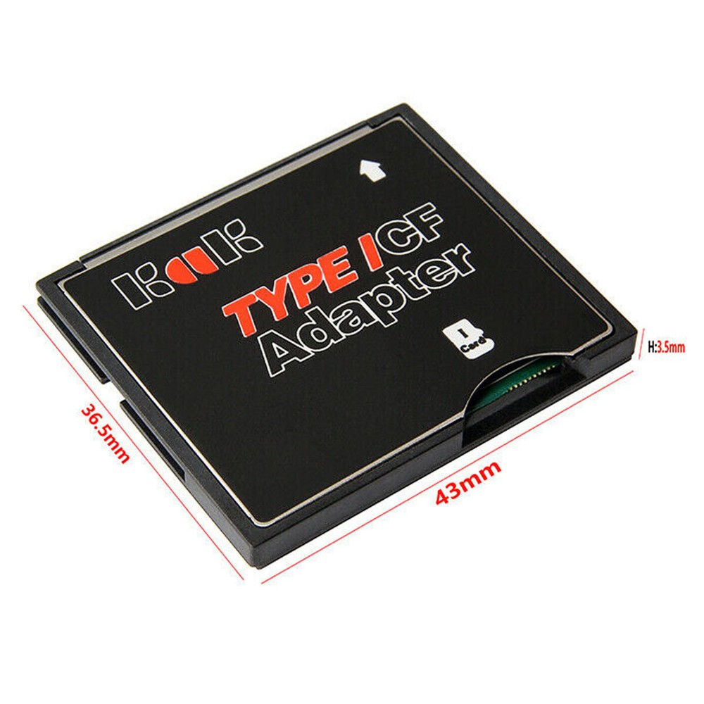 Memory Card Reader Adapter Micro SD TF CF Micro SDHC to Compact Flash Type