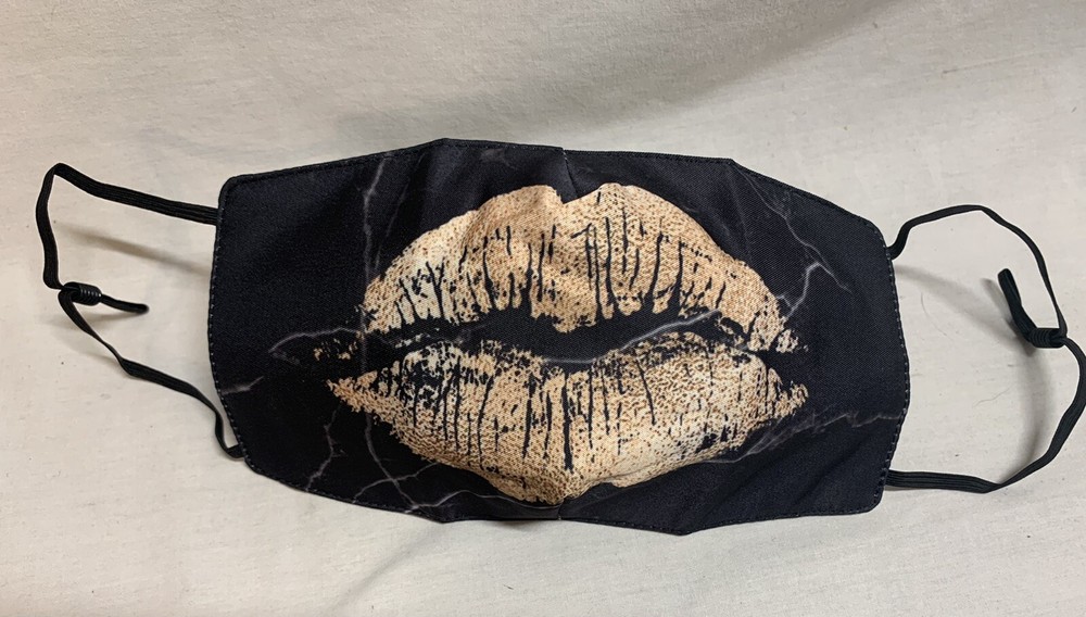Lips Image Facemask, Adult Size, Reuable, Soft inside