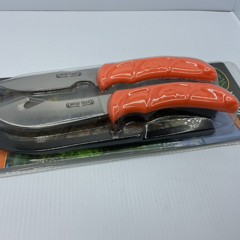 Outdoor Edge Wild-Pair Skinner- Caper Combo With Sheath