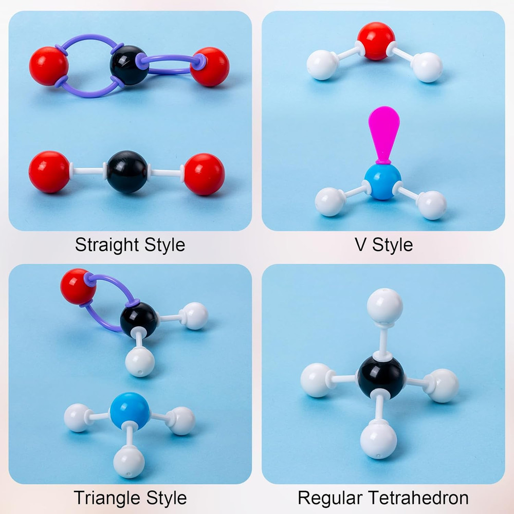Molecular Model Kit, 208 Pcs Molecular Model Kit Organic Chemistry, Atom Element