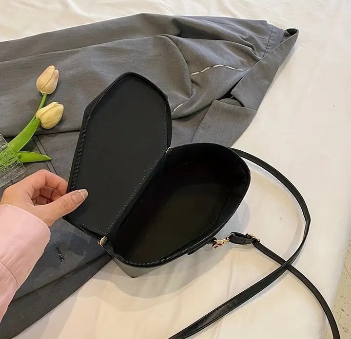 Coffin Shaped Crossbody Bag