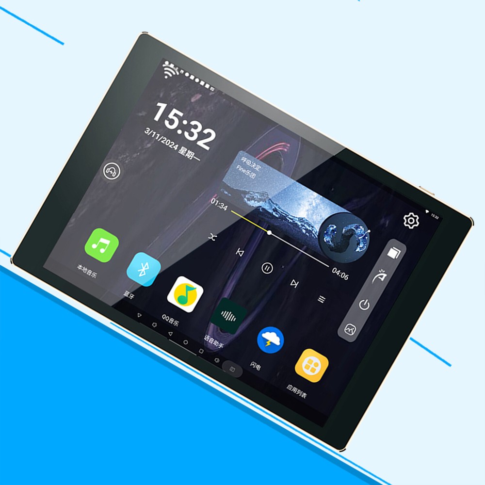 Smart Bluetooth Wall Amplifier Music Panel 8inch Touch Screen Stereo Home Audio