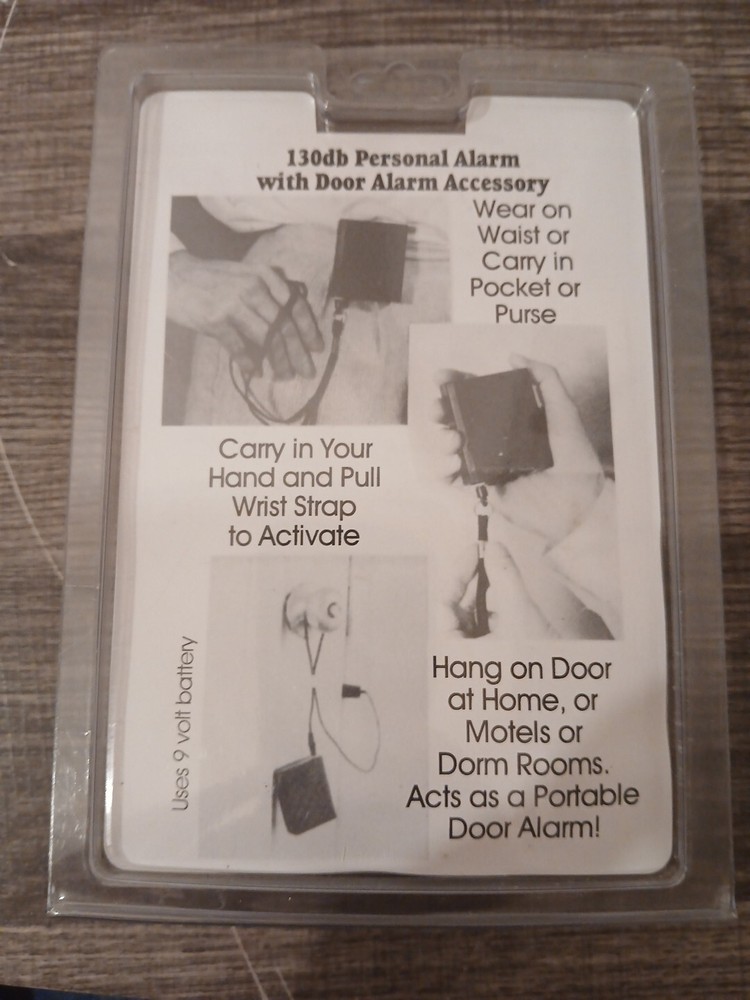 3 In 1 130Db Personal Alarm With Light