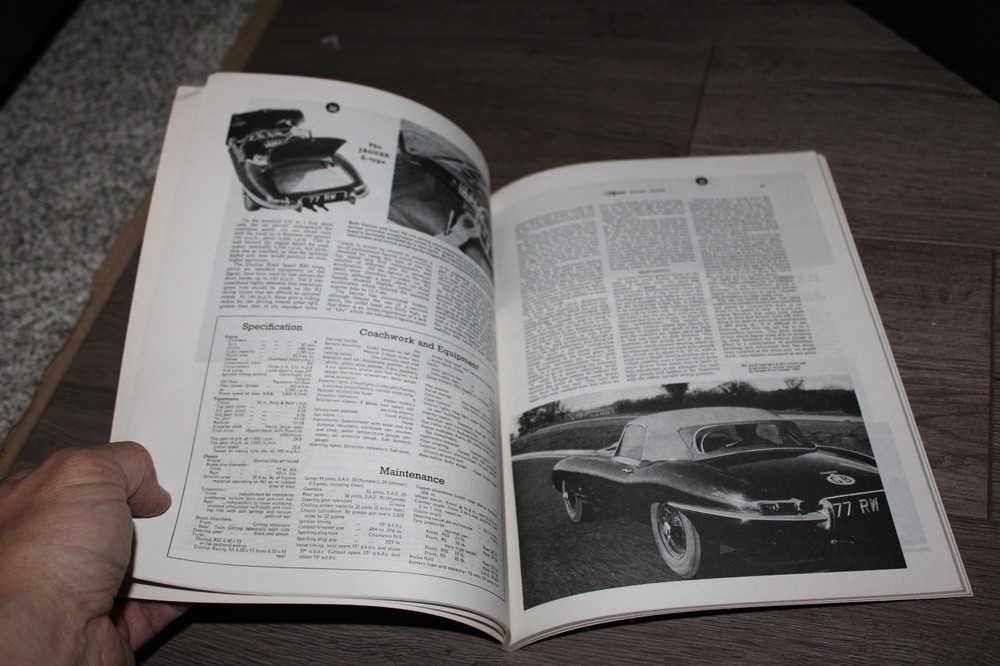 1961-1966 Jaguar E Type magazine article compilation Brooklands