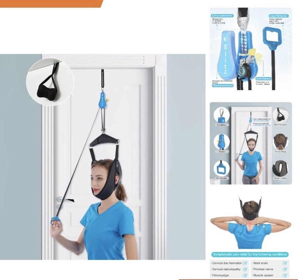 Glitz Cervical Traction Device New Open Box