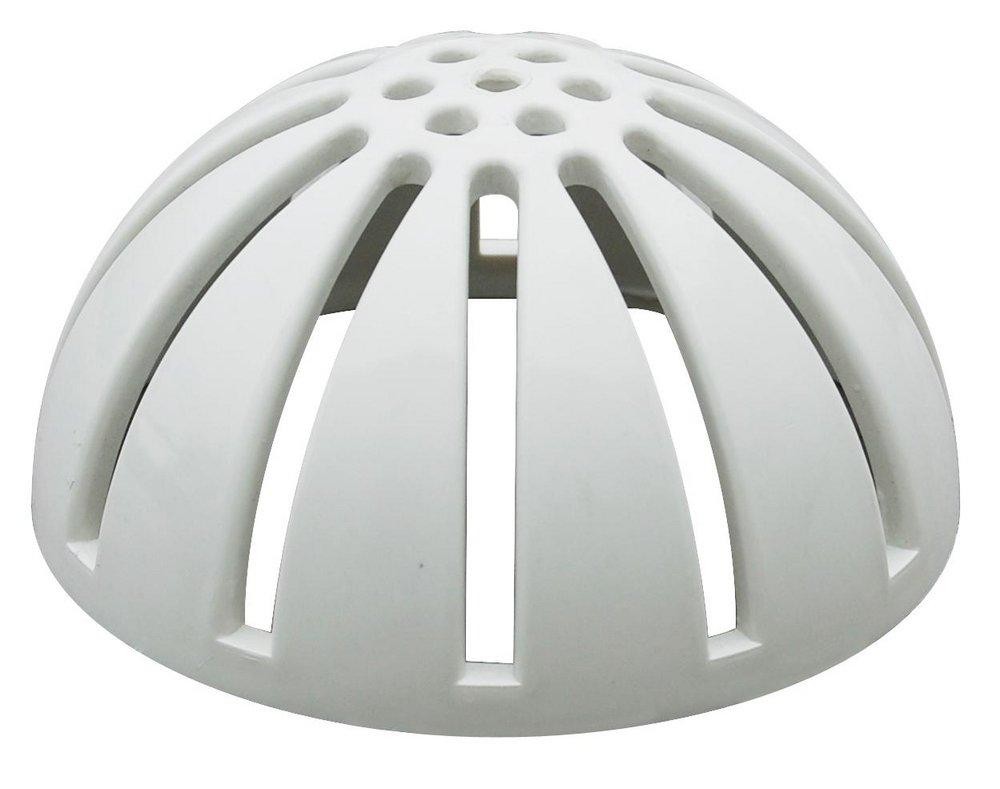 Sioux Chief 861-D 5-1/16" Plastic Dome Strainer White