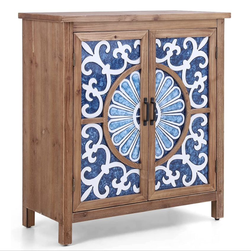Buffet & Sideboard Accent Cabinet with 2 Doors Storage Decorative Cabinet