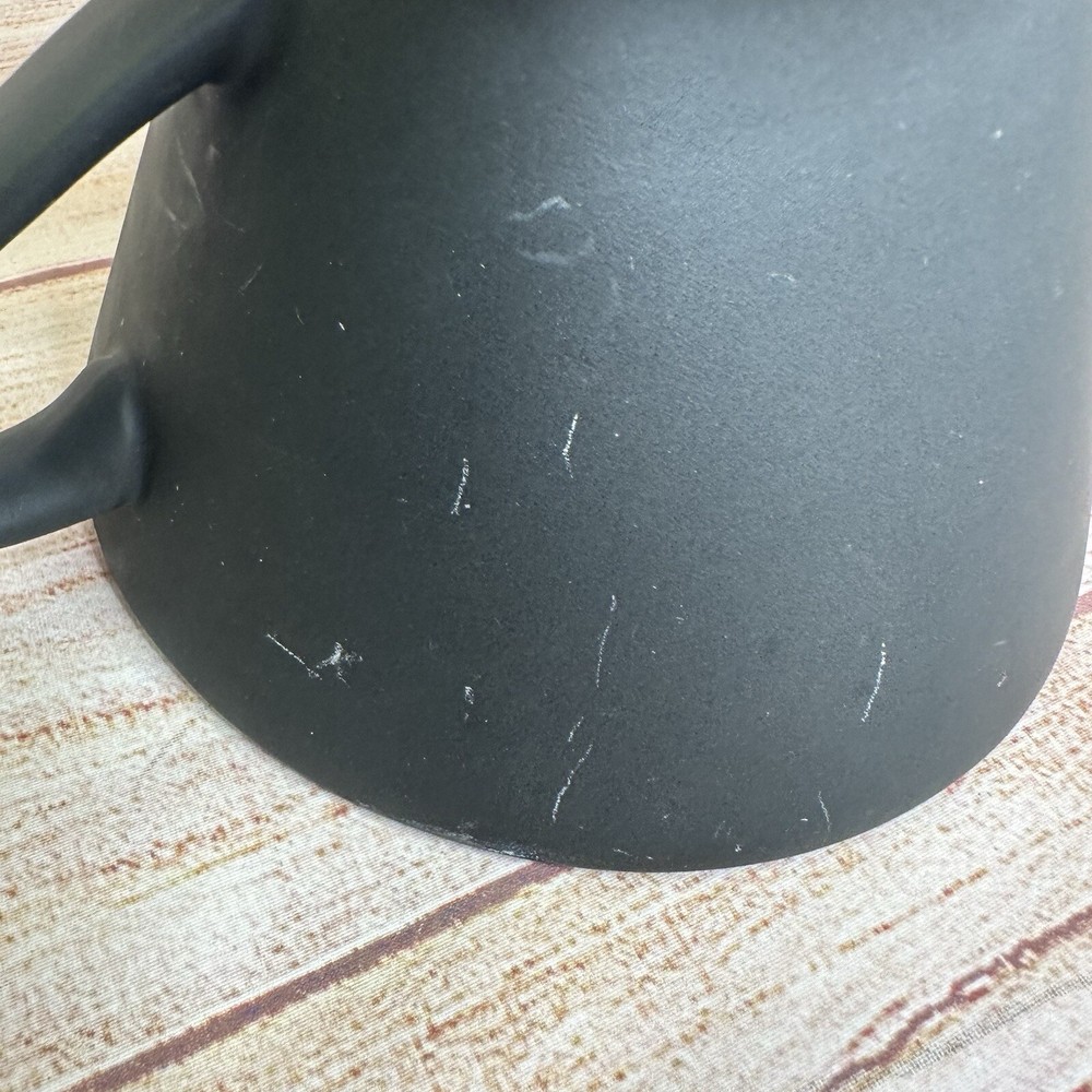 Black Matte Ceramic Pour Over Coffee Dripper Filter Flower Dripper Top
