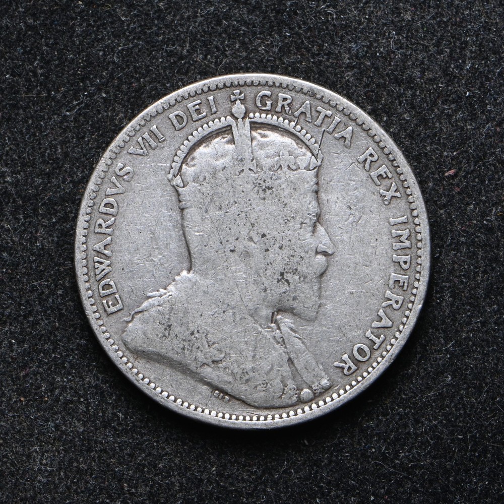 1902-H Canada Twenty Five Cent Silver (cn15971)