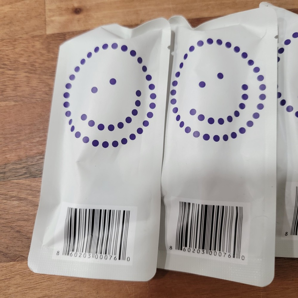 3 Pack,BURST Sonic Electric Toothbrush Replacement Heads,White Soft Bristles