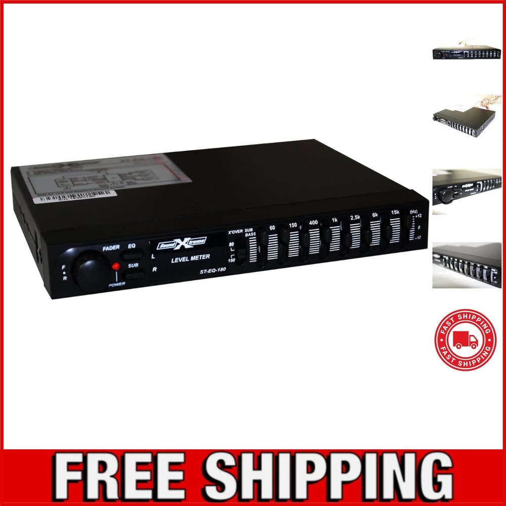 Lightweight 7-Band Passive Stereo Equalizer for Superior Audio Customization