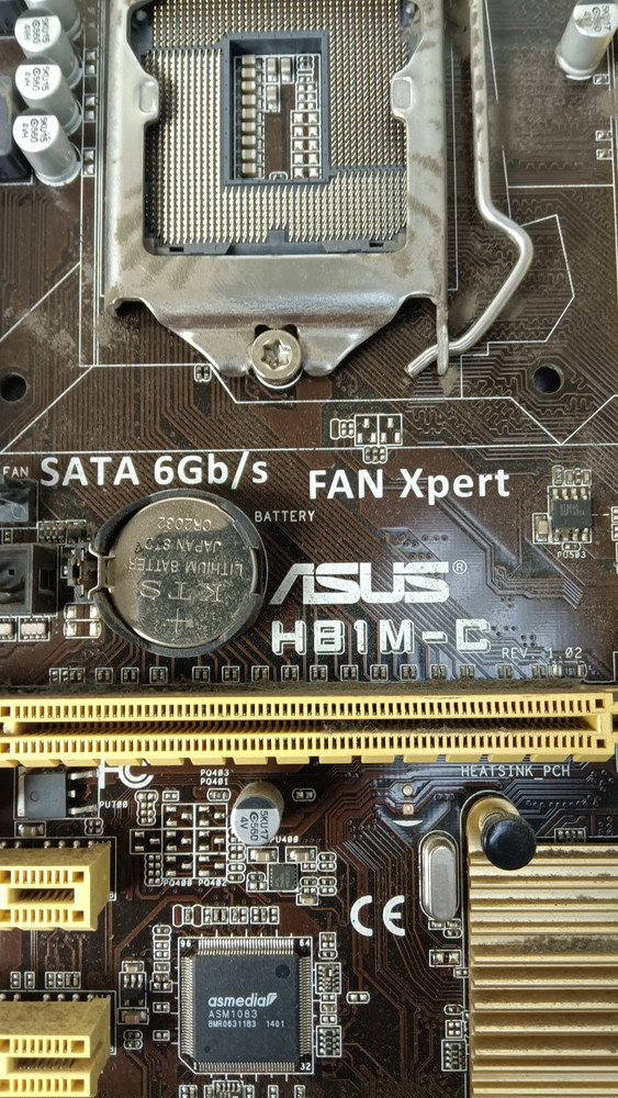 Asus Motherboard HB1M-C Intel i-Series Tested working great