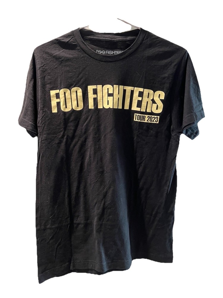 Foo Fighters Black Tour 2023 Tshirt M New