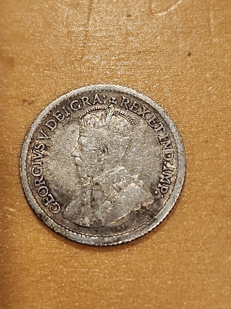 1915 Canada, 5 Cent Silver, George V