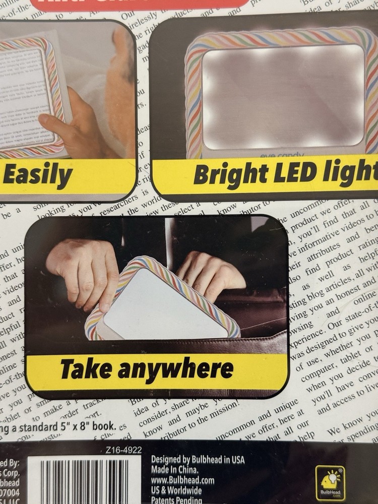 Lighted Magnifier Full Page 3X