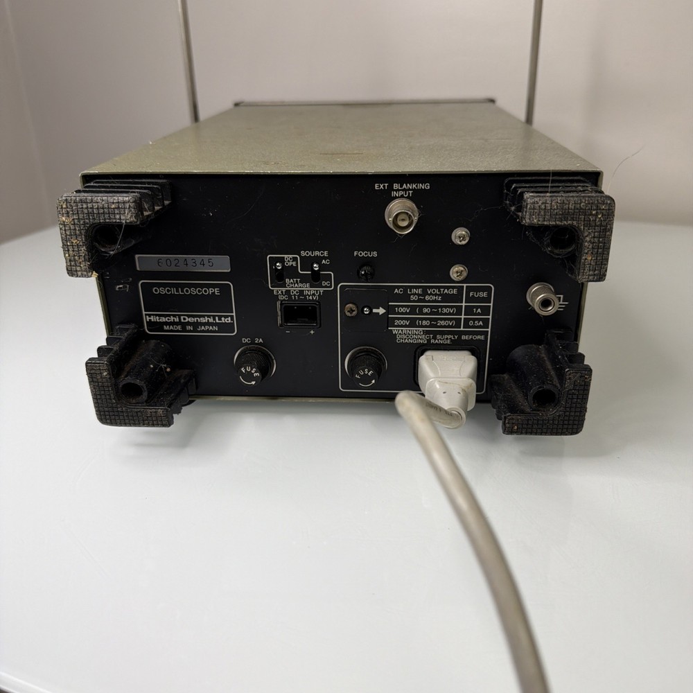 Hitachi Oscilloscope V-209 - Power tested only