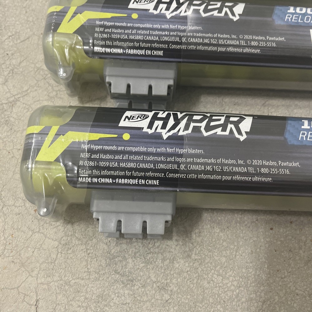 3 Pack Nerf Hyper Blaster 100-Round Refill Canister Easy Reload Canister E8960