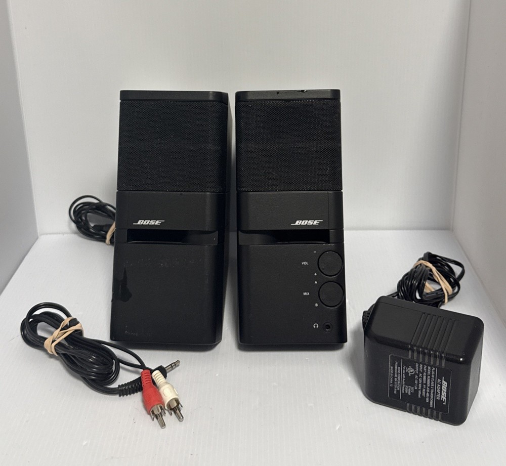 BOSE MediaMate PC Computer Speaker With AC Power Adapter/Read