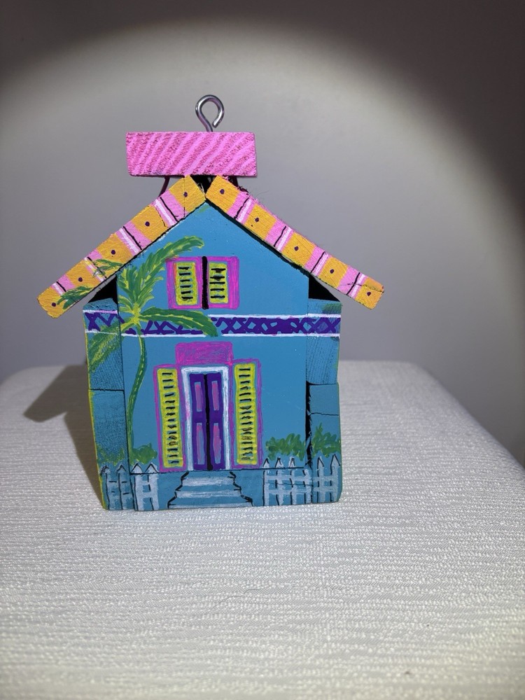 Hand Painted Birdhouse Functional And Cute