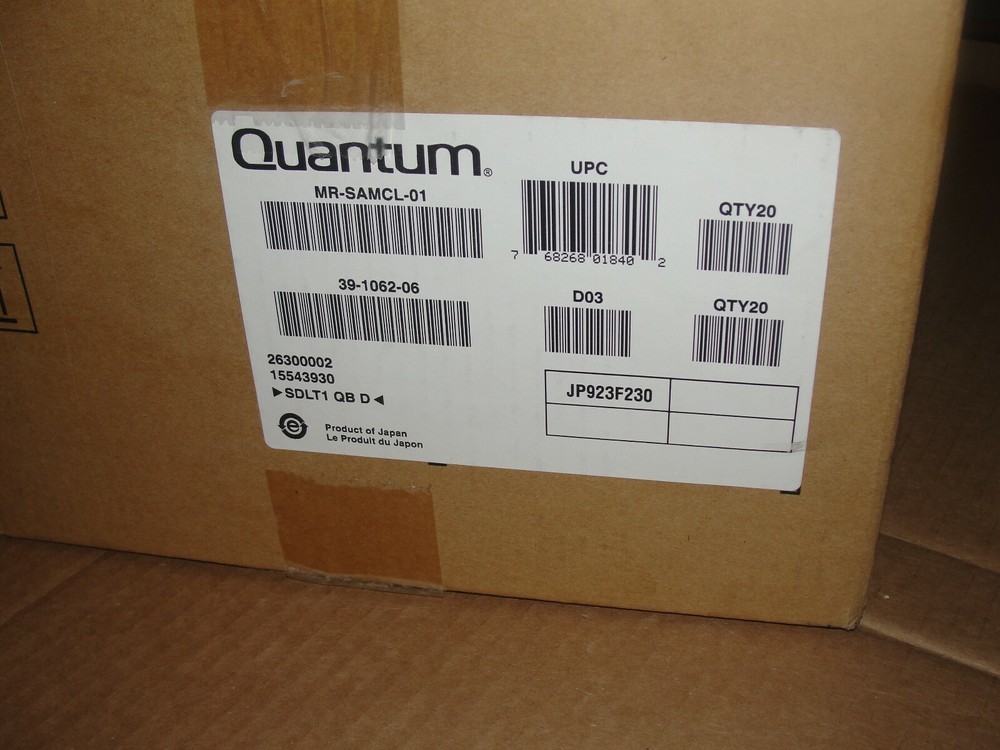 🔥 20 PACK QUANTUM MR-SAMCL-01 SDLT1 Data Cartridge 320GB (NEW) 💯