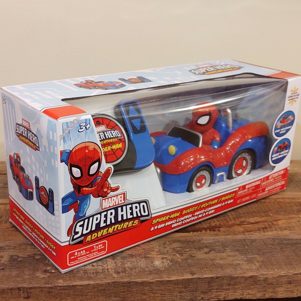 Remote Control Marvel Super Hero Adventures Spiderman Buggy Car RC