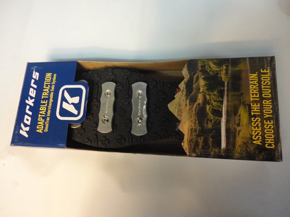 Korkers OmniTrax Interchangeable AlumaTrax sz 6 sole
