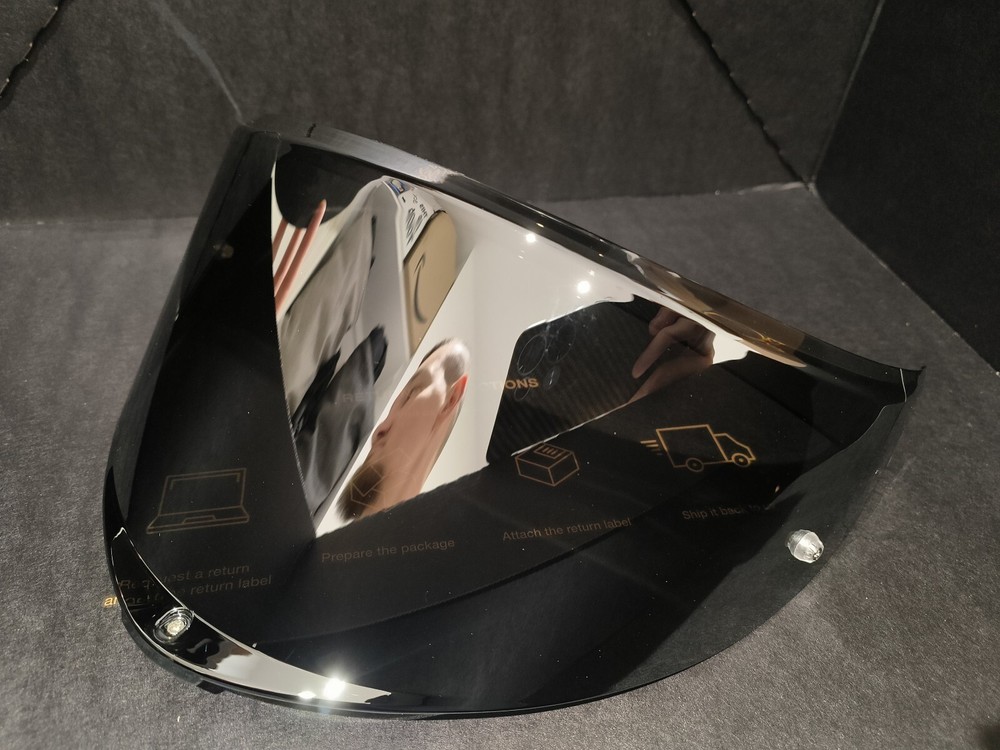 AGV K6S Visor Lens Shield Iridium Silver New
