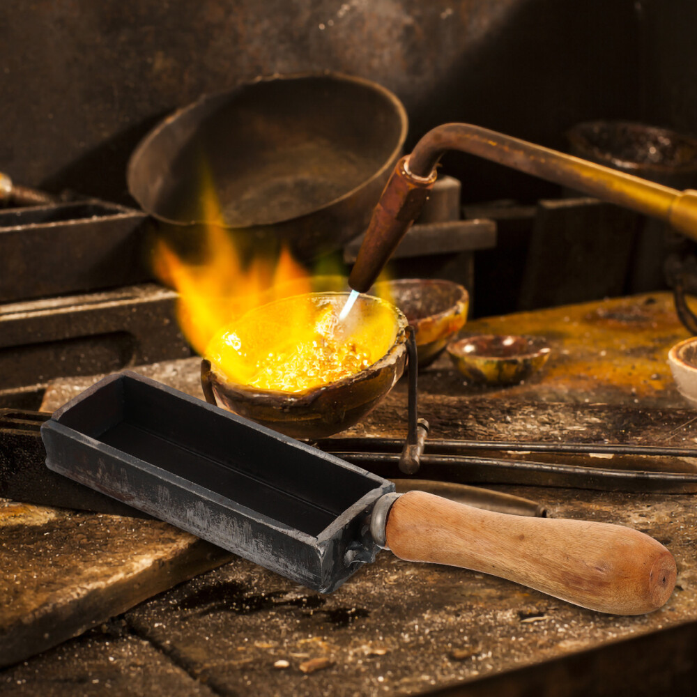 Casting Ingot Molds Refining Scrap Graphite Gold Tool Silver
