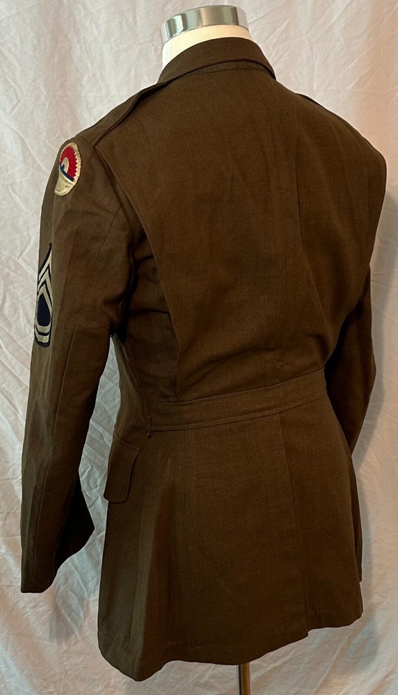 WWII Named US Labrador and Northeast Canada Command Service Coat / Uniform